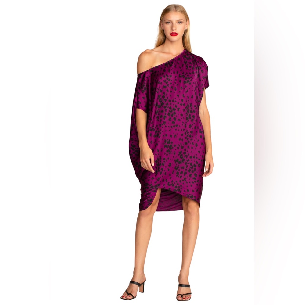 Trina Turk Radiant 2 Dress Berry In Love Purple